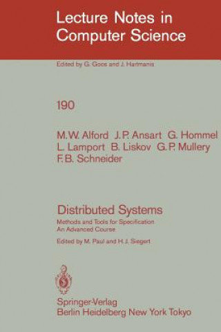 Carte Distributed Systems M. W. Alford