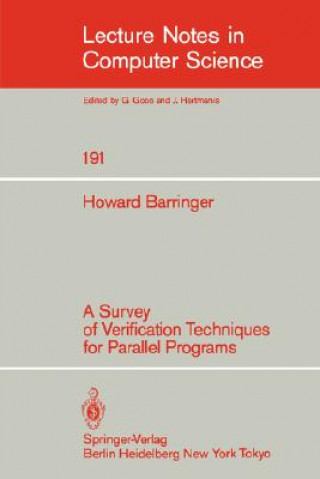 Buch A Survey of Verification Techniques for Parallel Programs Howard Barringer