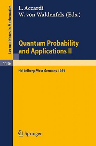 Buch Quantum Probability and Applications II Luigi Accardi