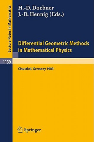 Könyv Differential Geometric Methods in Mathematical Physics Heinz-Dietrich Doebner