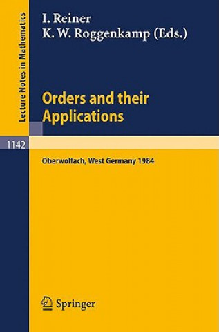 Boek Orders and their Applications Irving Reiner