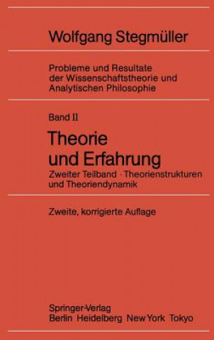 Kniha Theorie Und Erfahrung Wolfgang Stegmüller