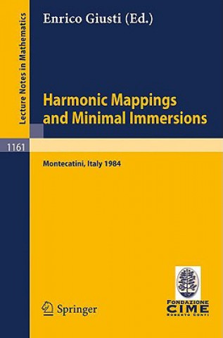 Carte Harmonic Mappings and Minimal Immersion Enrico Giusti