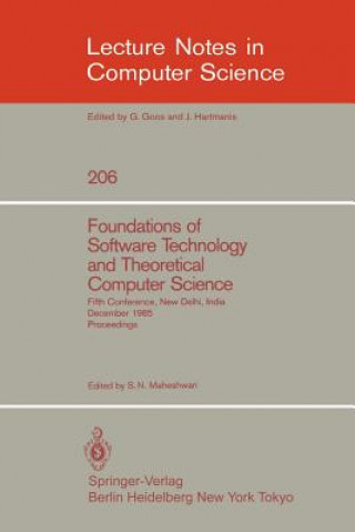Kniha Foundations of Software Technology and Theoretical Computer Science S. N. Maheshwari