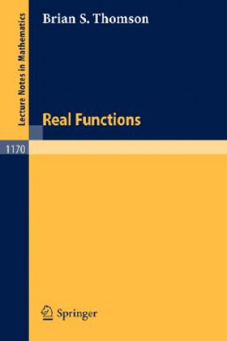 Knjiga Real Functions Brian S. Thomson