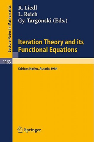 Libro Iteration Theory and its Functional Equations Roman Liedl