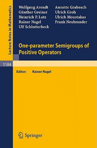 Knjiga One-parameter Semigroups of Positive Operators Wolfgang Arendt