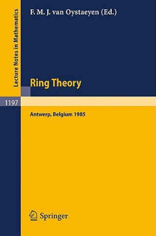 Kniha Ring Theory Freddy van Oystaeyen
