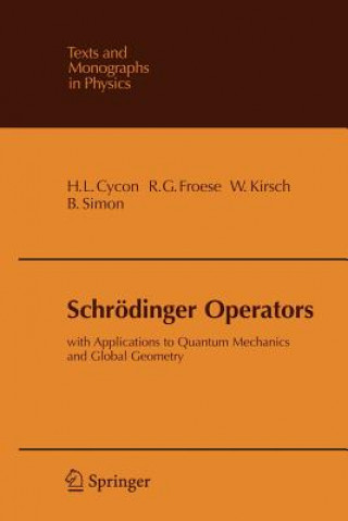 Kniha Schroedinger Operators Hans L. Cycon