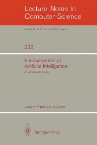Könyv Fundamentals of Artificial Intelligence Wolfgang Bibel
