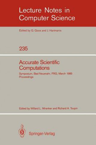 Knjiga Accurate Scientific Computations Willard L. Miranker