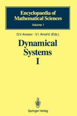 Książka Dynamical Systems I Dmitrij V. Anosov