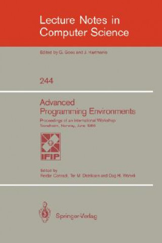Könyv Advanced Programming Environments Reidar Conradi