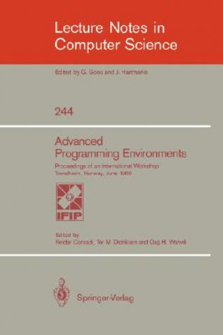 Kniha Advanced Programming Environments Reidar Conradi