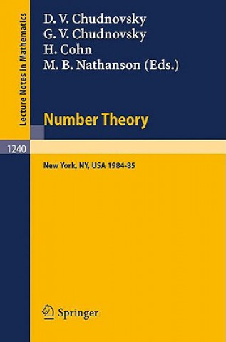Libro Number Theory David V. Chudnovsky