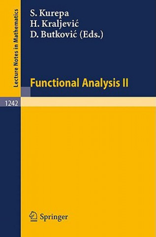 Libro Functional Analysis II Svetozar Kurepa