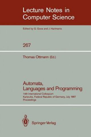 Book Automata, Languages and Programming Kawai Satoru