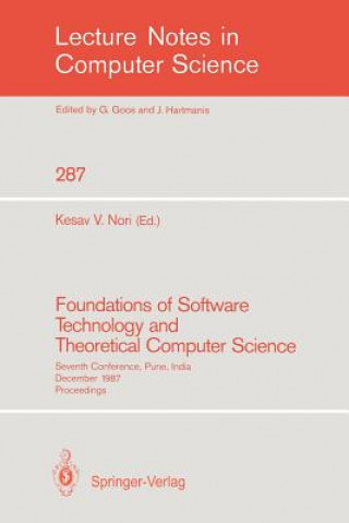 Kniha Foundations of Software Technology and Theoretical Computer Science Kesav V. Nori