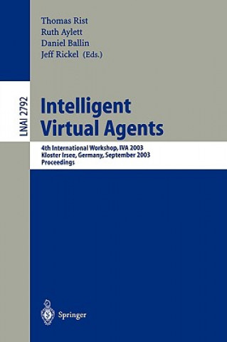 Könyv Intelligent Virtual Agents Thomas Rist