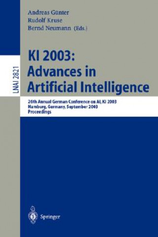Kniha KI 2003: Advances in Artificial Intelligence Andreas Günter