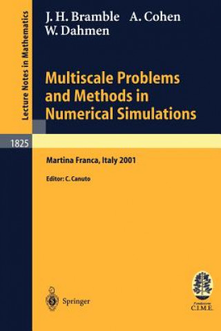Könyv Multiscale Problems and Methods in Numerical Simulations James H. Bramble