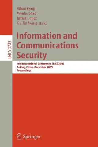 Kniha Information and Communications Security Sihan Qing