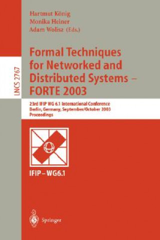 Knjiga Formal Techniques for Networked and Distributed Systems - FORTE 2003 Hartmut König