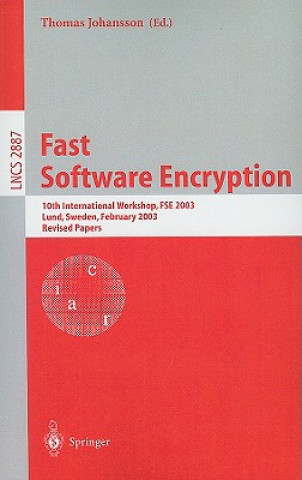 Könyv Fast Software Encryption Thomas Johansson