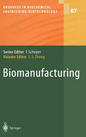 Kniha Biomanufacturing Jian-Jiang Zhong