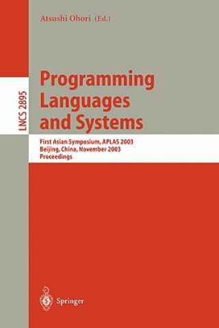 Boek Programming Languages and Systems Atsushi Ohori