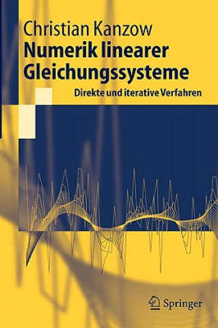 Kniha Numerik linearer Gleichungssysteme: Direkte und iterative Verfahren Christian Kanzow