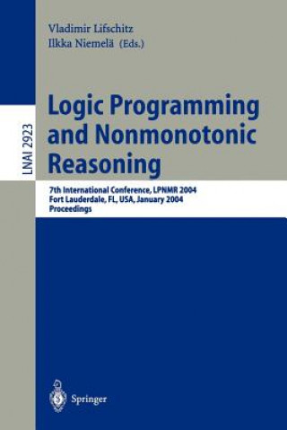 Kniha Logic Programming and Nonmonotonic Reasoning Vladimir Lifschitz