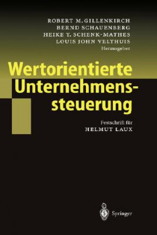 Knjiga Wertorientierte Unternehmenssteuerung Robert M. Gillenkirch