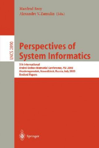 Knjiga Perspectives of Systems Informatics Manfred Broy