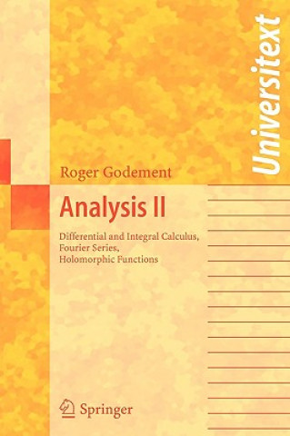 Книга Analysis II Roger Godement