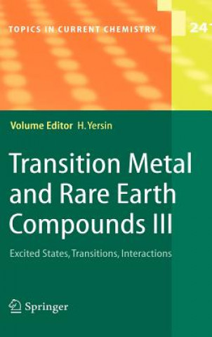 Knjiga Transition Metal and Rare Earth Compounds III Hartmut Yersin