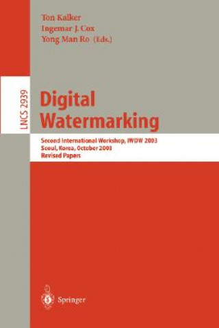 Buch Digital Watermarking Ton Kalker