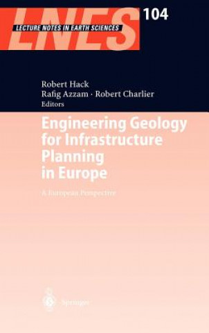 Kniha Engineering Geology for Infrastructure Planning in Europe R. Hack