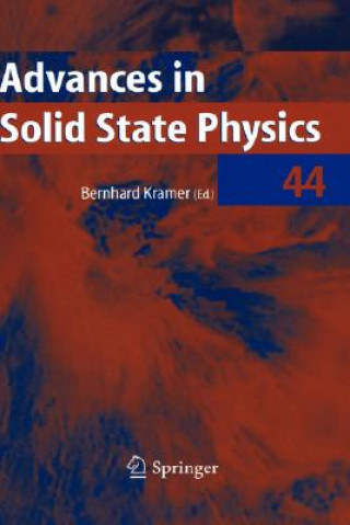 Книга Advances in Solid State Physics Bernhard Kramer