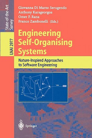 Livre Engineering Self-Organising Systems Giovanna Di Marzo Serugendo