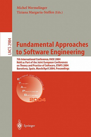 Könyv Fundamental Approaches to Software Engineering Michel Wermelinger