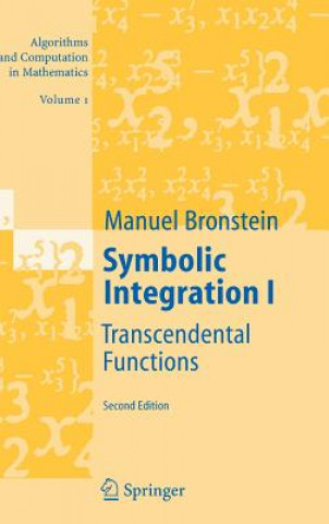 Libro Symbolic Integration I Manuel Bronstein