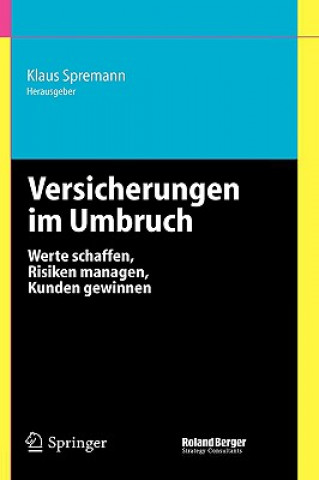 Könyv Versicherungen Im Umbruch Klaus Spremann