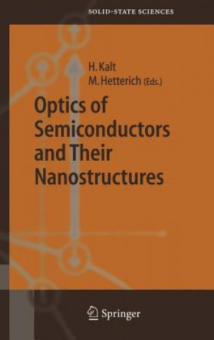 Carte Optics of Semiconductors and Their Nanostructures H. Kalt