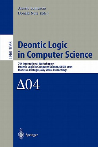 Książka Deontic Logic in Computer Science Alessio Lomuscio