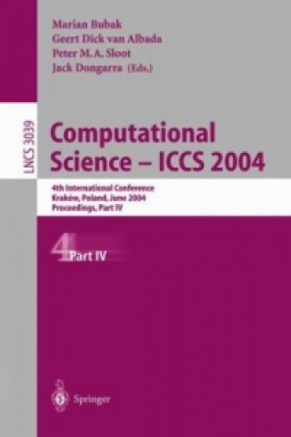 Könyv Computational Science - ICCS 2004. Vol.4 Marian Bubak