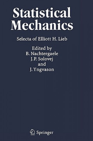 Könyv Statistical Mechanics Elliott H. Lieb