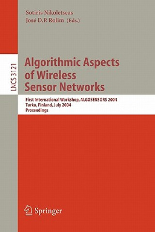 Könyv Algorithmic Aspects of Wireless Sensor Networks Sotiris Nikoletseas