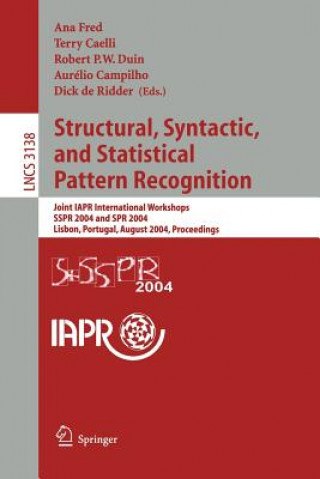 Carte Structural, Syntactic, and Statistical Pattern Recognition, SSPR 2004 Ana Fred