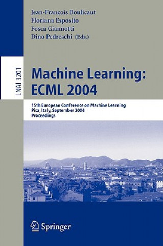 Kniha Machine Learning: ECML 2004 Jean-Francois Boulicaut